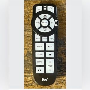 Entertainment remote for a Jeep/Chrysler